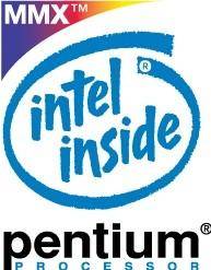 Intel MMX big logo