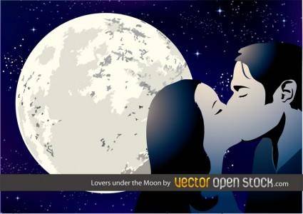 Lovers Under the Moon