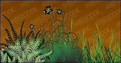 Flowers vector material
