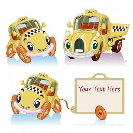 Cartoon toy car 02 vector