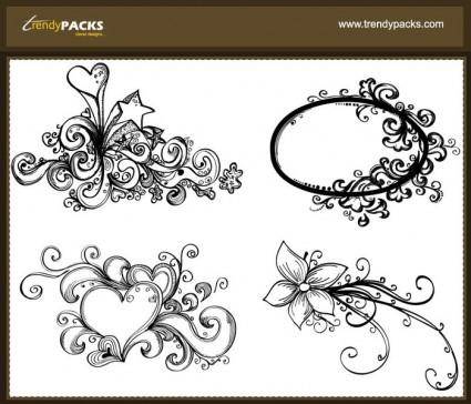 Free Hand Drawn Vector Ornaments