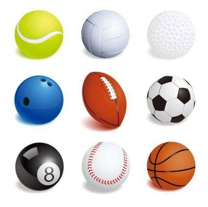 Vector Illustration of Sport Balls