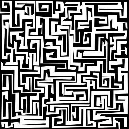 Labyrinth schräg