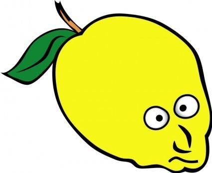 Cartoon lemon
