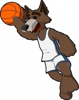 Basketball wolf