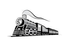 Classic locomotive train