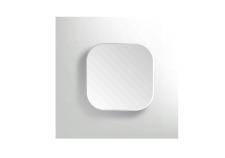 Vector white blank button - app icon template