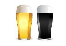 Lager and stout