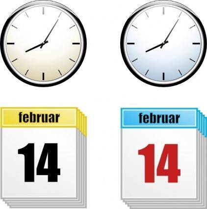 Time And Day  clip art