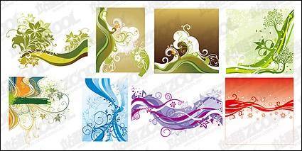 Fluctuations in line with the pattern element vector material