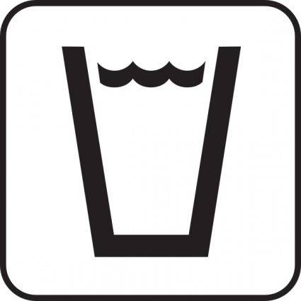 Drink Beverage Map Sign clip art