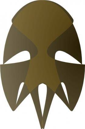 Tribal African Mask clip art