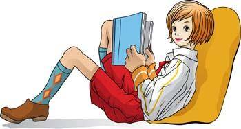 Girl and Book 5