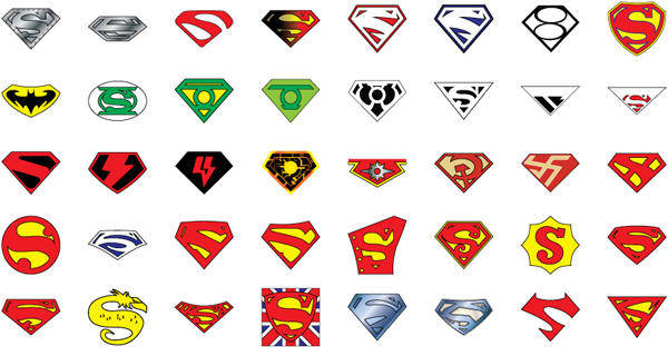 72 Years Of Superman Logos Free Logo Logo Template Superman