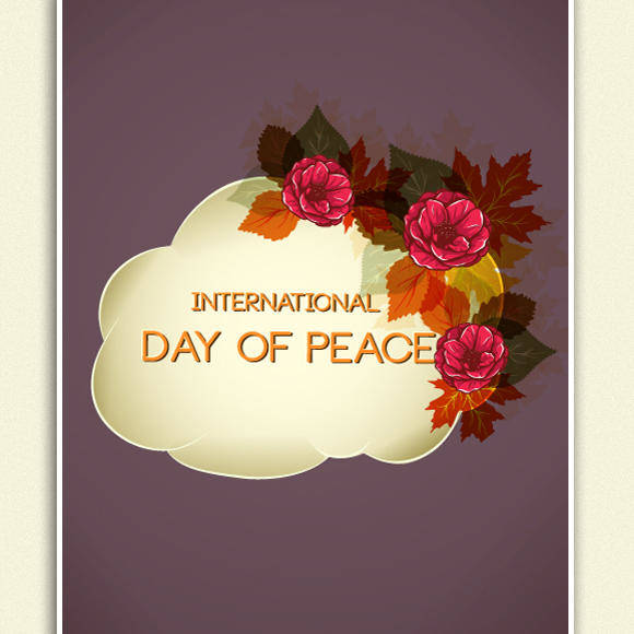 International Day of Peace Vector
