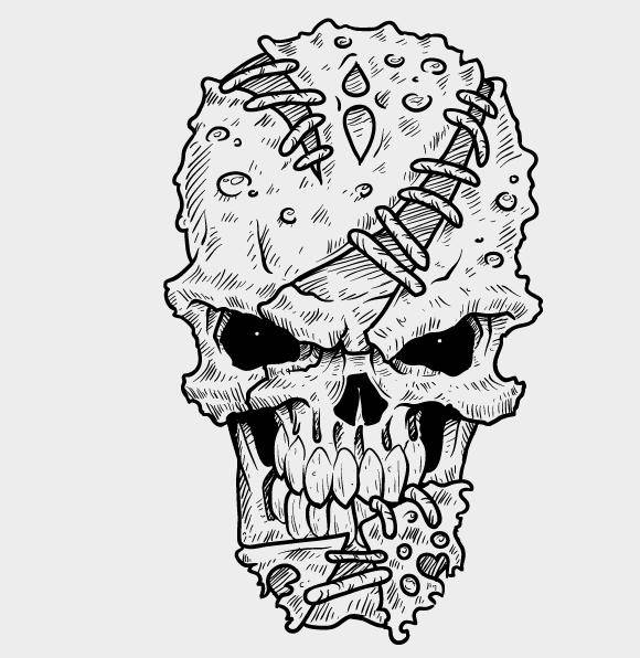 Vector Skull from Pixel77