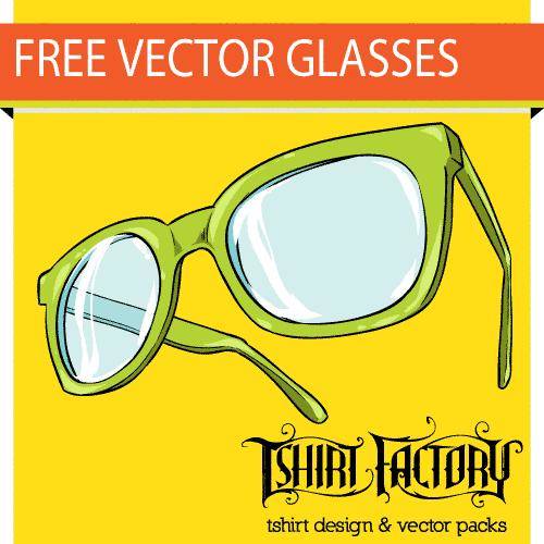 Free Vector Glasses