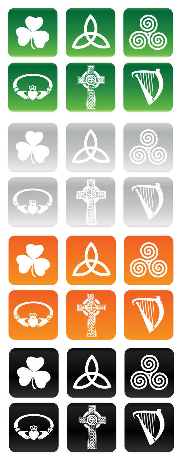 Irish and Celtic Buttons