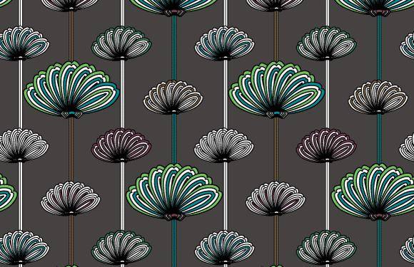 Flower Wallpaper Vector Patterns