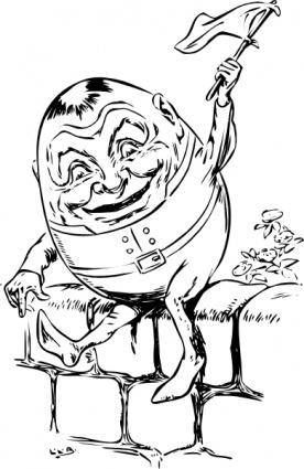 Humpty Dumpty clip art