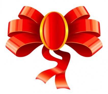 Ribbon for christmas gift decoration