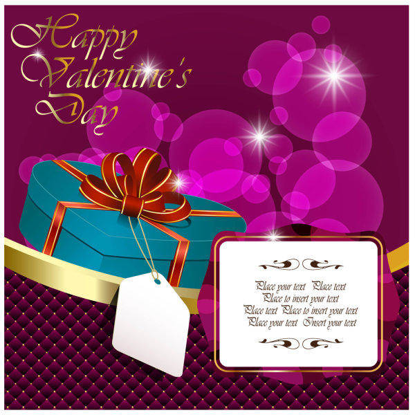 Beautiful Holiday Card 01 - Vector Beautiful Festive Greeting Cards
