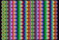 RAINBOW TUBE GRID - Abstract Rainbow Background Vector