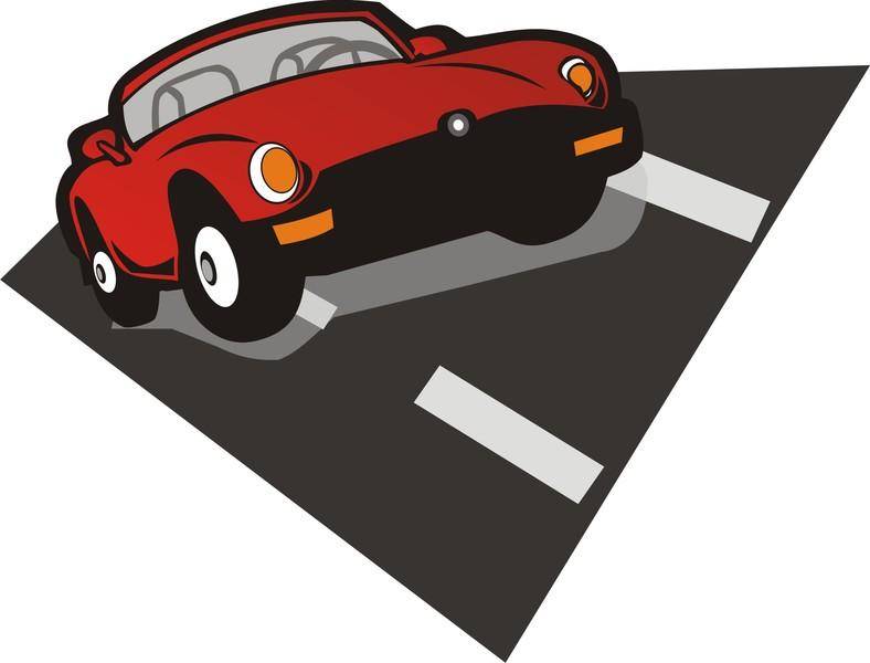 Speed - Red Car Vector