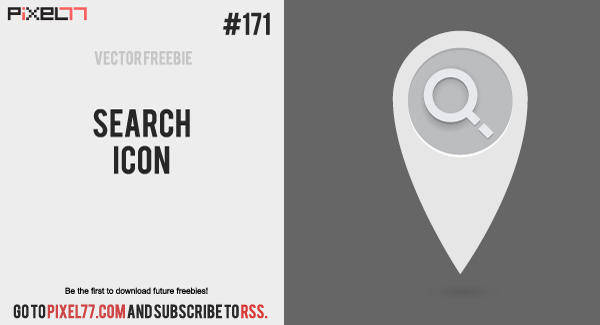 Free Vector of the Day #171: Search Icon
