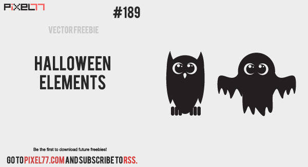 Free Vector of the Day #189: Halloween Elements