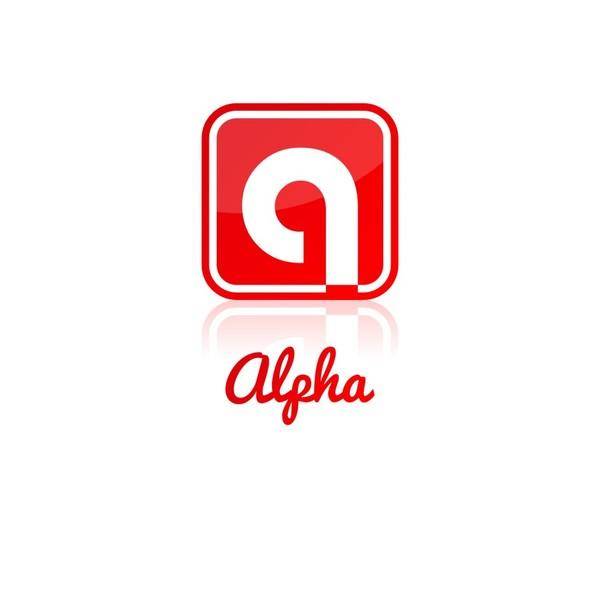 Alpha Logo Vector