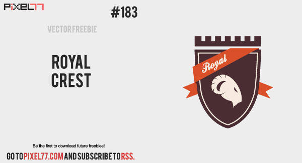 Free Vector of the Day #183: Royal Crest