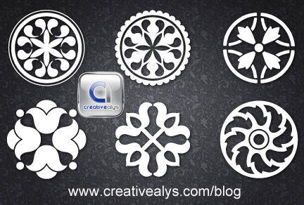 Circular Design Ornaments