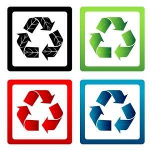 Set of Vector Recycle Symbols