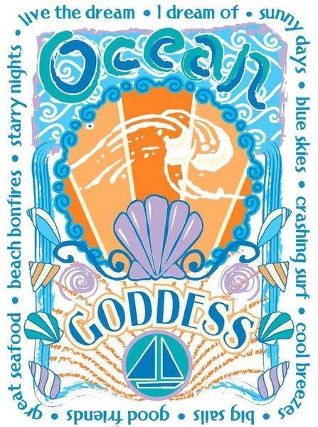 Ocean Goddess Vector Pack