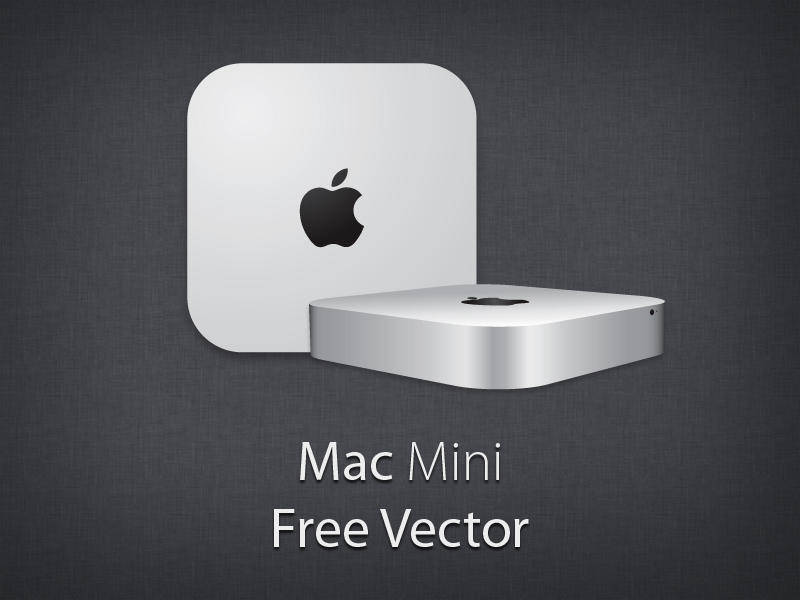 Apple Mac mini 2011 free vector