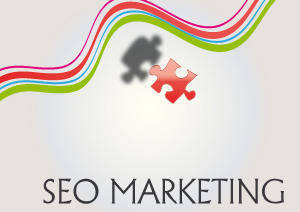 SEO Marketing Logo Vector Background