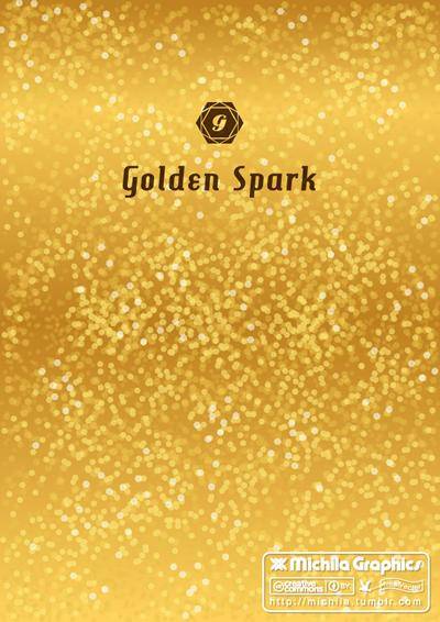 Textures of Golden Spark