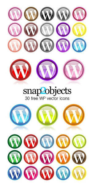 30 Free Wordpress Icons