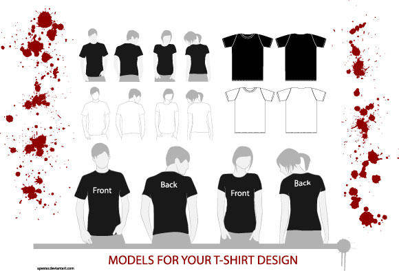 T-Shirt Vector Models
