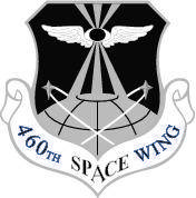 Vector Emblem Of 460 Space Wing